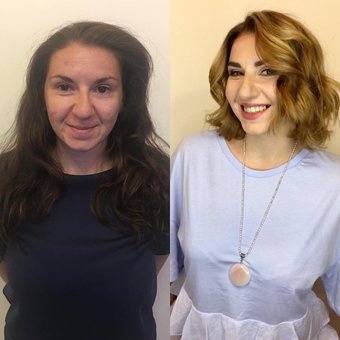 Модельні стрижки в салоні Наталії Мошків «Hair space studio» у Києві. Робіть за акцією.