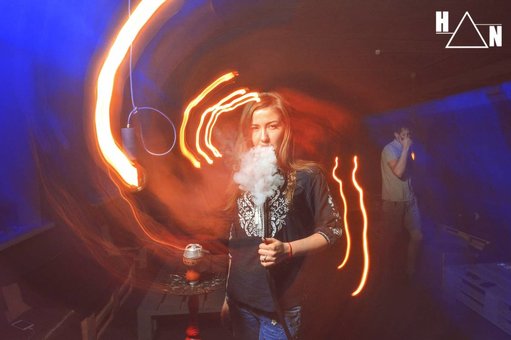 Hookah parties in the Hookah nights air in Kiev. Order cheap