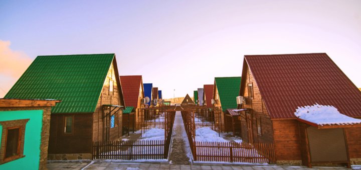 Коттеджи на базе отдыха «Поляна УДачи». Отдых загородом со скидкой. Базы отдыха под Харьковом со скидкой.