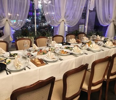 Интерьер ресторана «Panorama Lounge» в Харькове 2