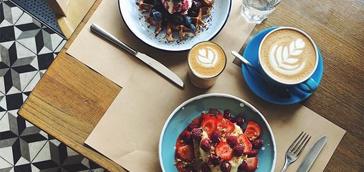 Вкусное кофе от кафе «Milk Bar» по акции