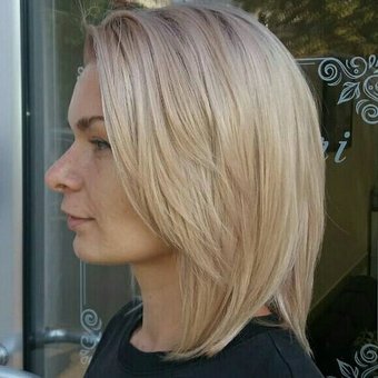 Hair coloring in the beauty salon «Mon chéri» in Odessa. Do according to the action.