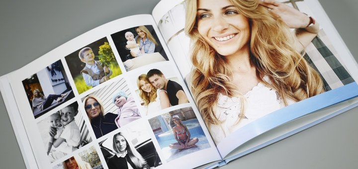 Друк фотобуків у «Flashback». Друк фотобуків зі знижкою.