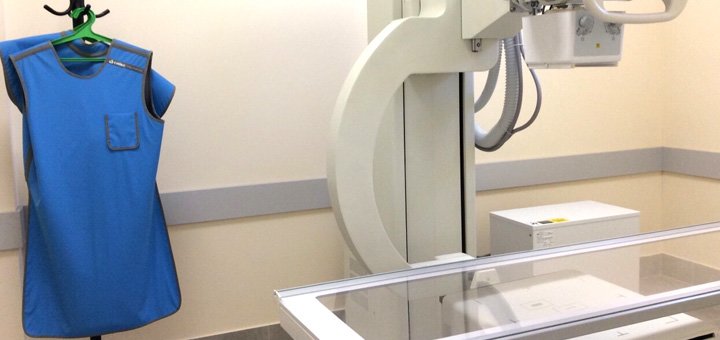 Discount on chest x-ray at baby medical center