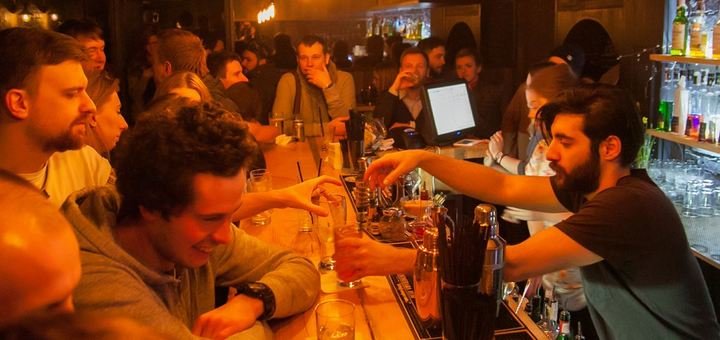 Discount on cocktails at &quot;bar / 13&quot; kiev. get a discount