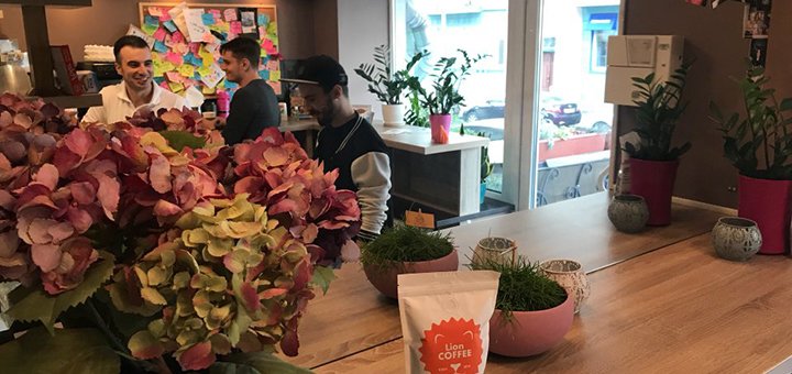 Акции в кафе «LION Coffee» на Владимирской