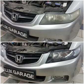 Восстановление оптики в автостудии «Lux Garage» в Киеве. Обращайтесь по акции.