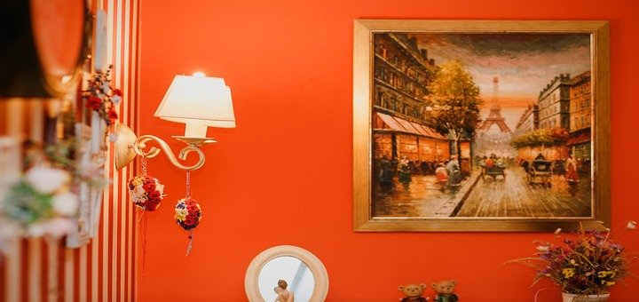 Элементы декора ресторана «Ile de France». Посещайте по акции