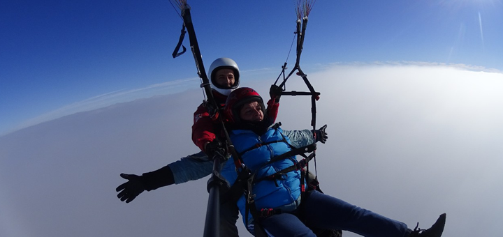 Discounts and promotions for paragliding flights. book with discount14