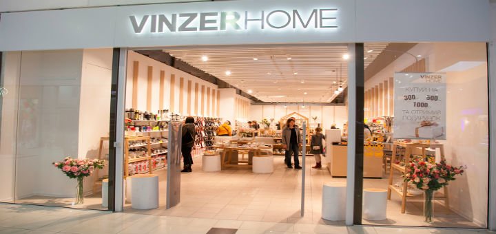 Retail store of kitchen utensils and household goods &quot;vinzer home&quot; in kiev. buy dishes, textiles, home decor for a special offer.