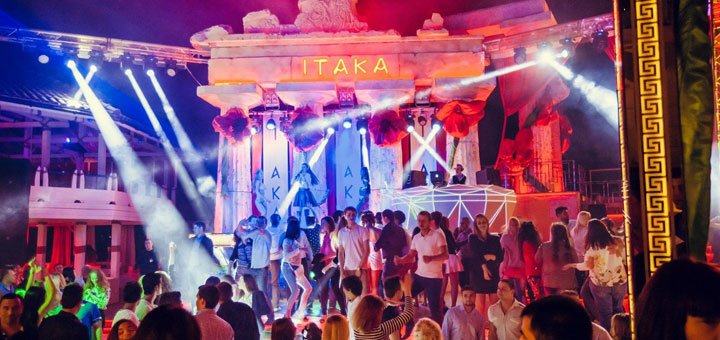 Night club "ITAKA" in Odessa. Discounts on admission to the Ithaca Night Club in Odessa.