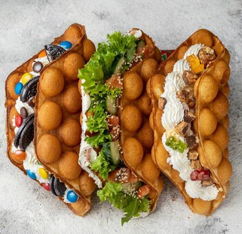 Discount from the bubble waffle network