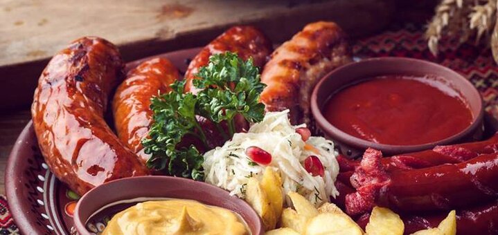Скидка на гриль меню от ресторана Борщ