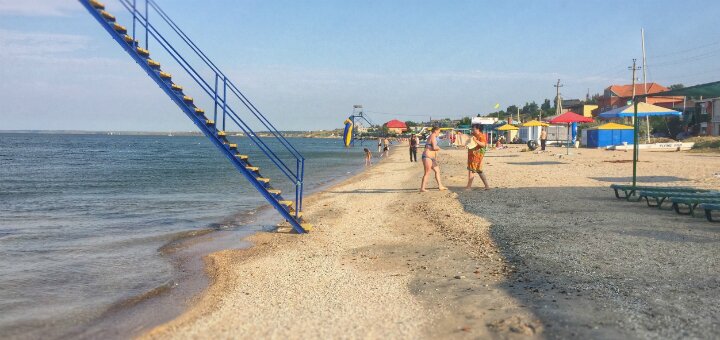 Beach &quot;liski no. 2&quot; berdyansk