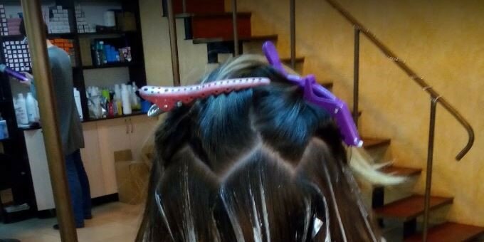Coloring in beauty salon beauty factory &amp; coffee house slavyansk
