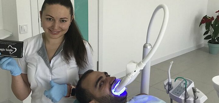 Відбілювання зубів в «dental beauty clinic» в харкові. записатися акцією.