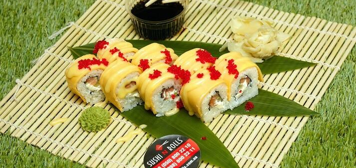 Discount on sushi with delivery in kharkov
