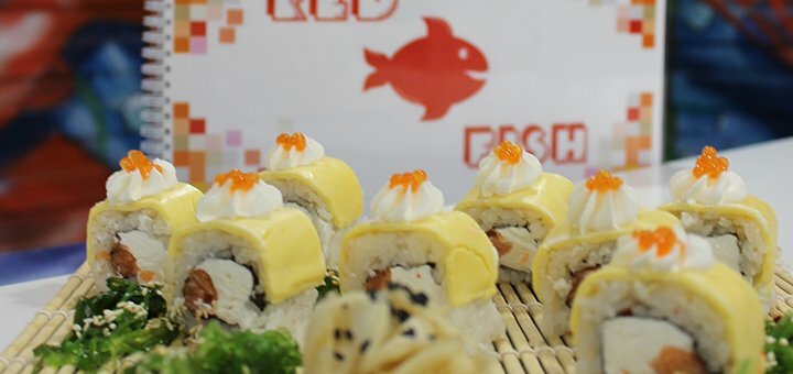 Menu at the Red Fish restaurant in Dnipro 24