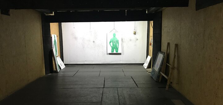 Shooting from a pistol, rifle, crossbow in the "Safari" shooting range 2