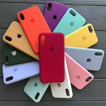 Silicone bumpers on the Iphone in the Grapell store in Nikolaev. Buy at a discount.