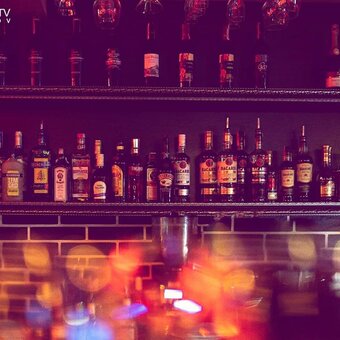 Drinks at the barhat club