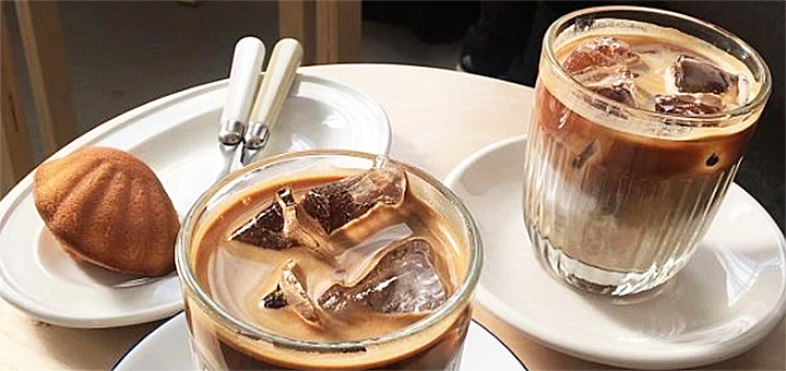 Coffee house &quot;gia cafe&quot; in kiev. order food for the promotion.