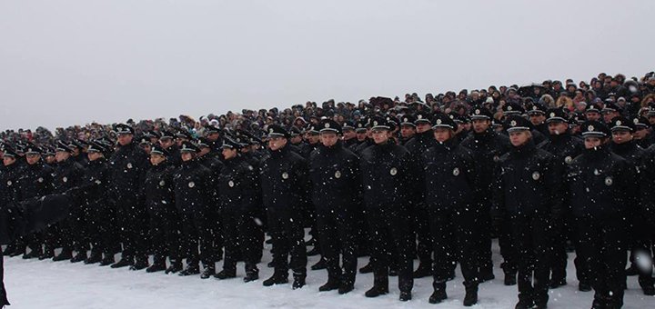 Построение в «ДГУВД»
