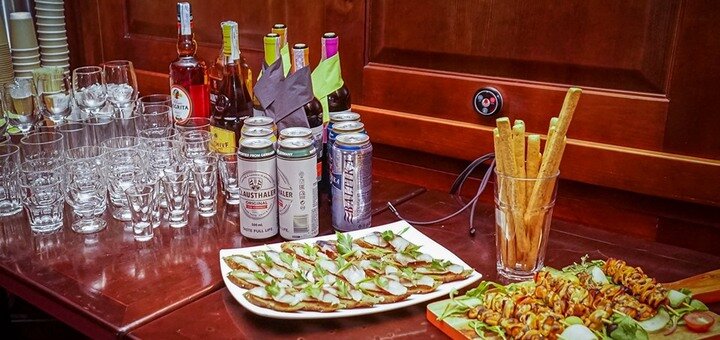 Kitchen in the lounge club &quot;persona&quot; in odessa. book with a discount.