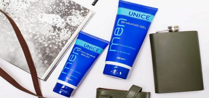 Men&#39;s cosmetics &quot;unice multibrand&quot;. order with a discount.