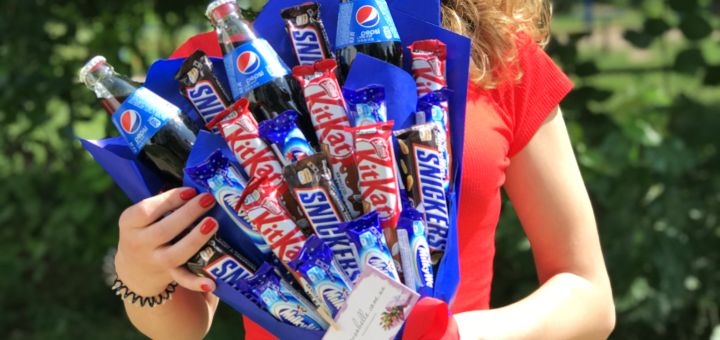 Discount on edible bouquets in Kharkov