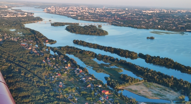 Польоти на літаку Flight over Dnipro в Дніпрі. Зі знижкою.