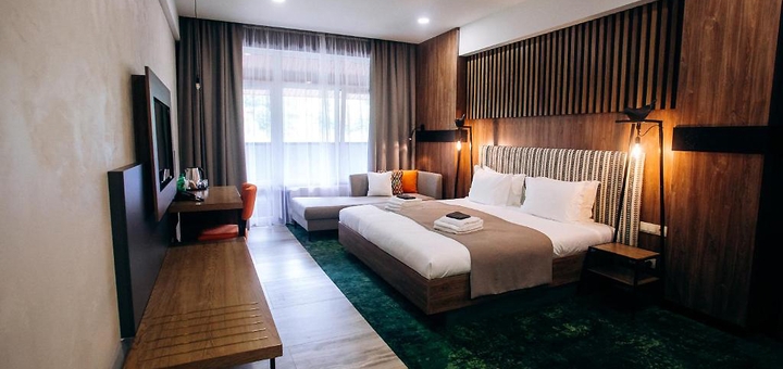 Hotel MORVA Premium Spa Resort in Yaremche. Book with promotion 49