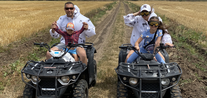 ATV rental company Prokat Kvadro in the Odessa region. Visit for promotion 1