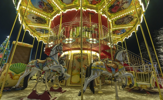 Venetian carousel at VDNG