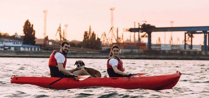 Прокат каяків та САП-бордів в Одесі зі знижкою 3