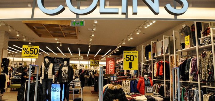 Discounts on clothes in colin&#39;s stores