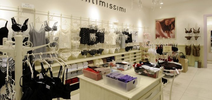 Скидки на весь ассортимент товара в магазинах «Intimissimi»