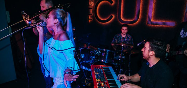 CULTові концерти у барі-ресторані The Cult у Львові. Купуйте квитки по акції.