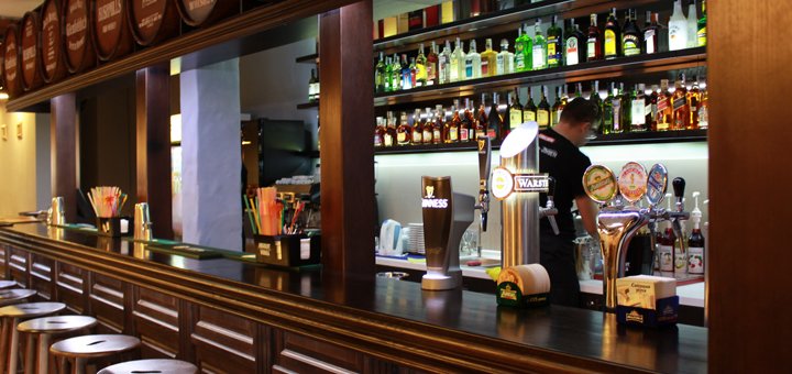 Discounts on the bar in the &quot;grill pub&quot;