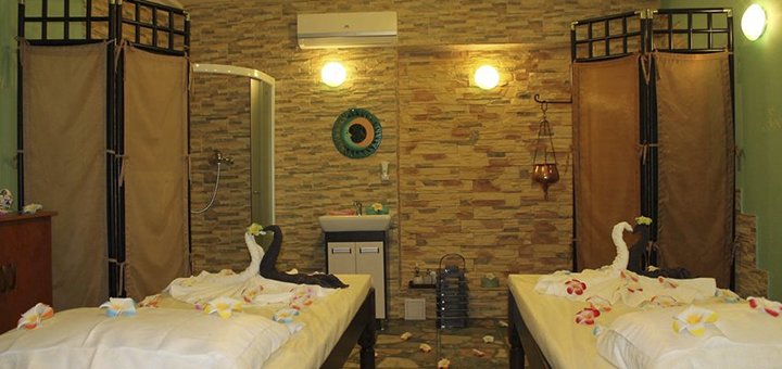 Visit the spa club &quot;7 lotosov&quot; according to the action # 3