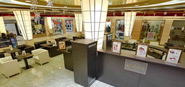 Promotions in the cafe-bar "Biscotti"