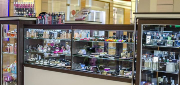 Discounts in the shop "parfumeria cosmetics"