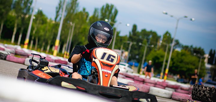 Discount on races near the caravan in the crazykarting club