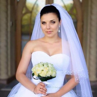 The image for the bride and groom from the stylist-make-up artist Irina Kostenko in Kiev. Sign up for a discount.
