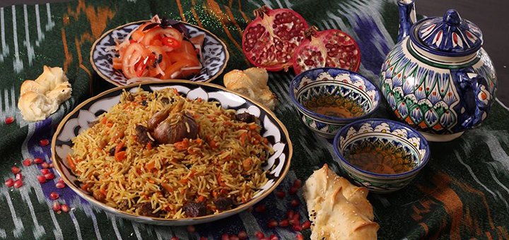 Акции от службы доставки «Sky Food»